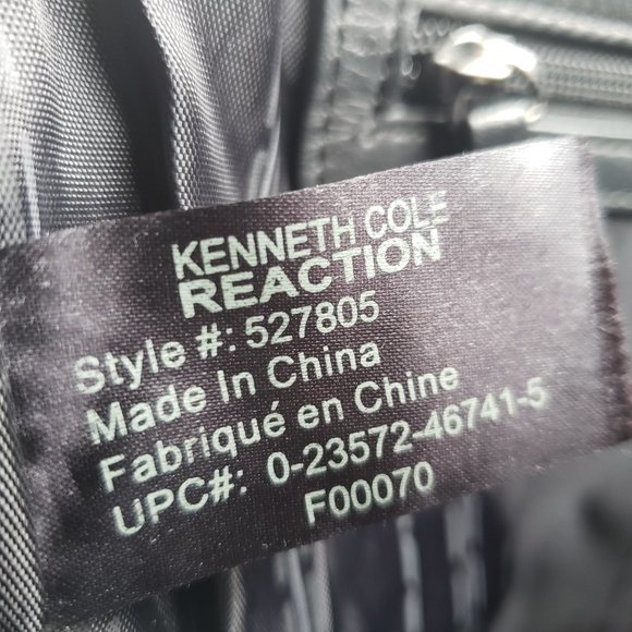 💕Kenneth Cole Reaction Busi-mess Essentials Unisex Leather Laptop/Messenger Bag - Picture 16 of 16